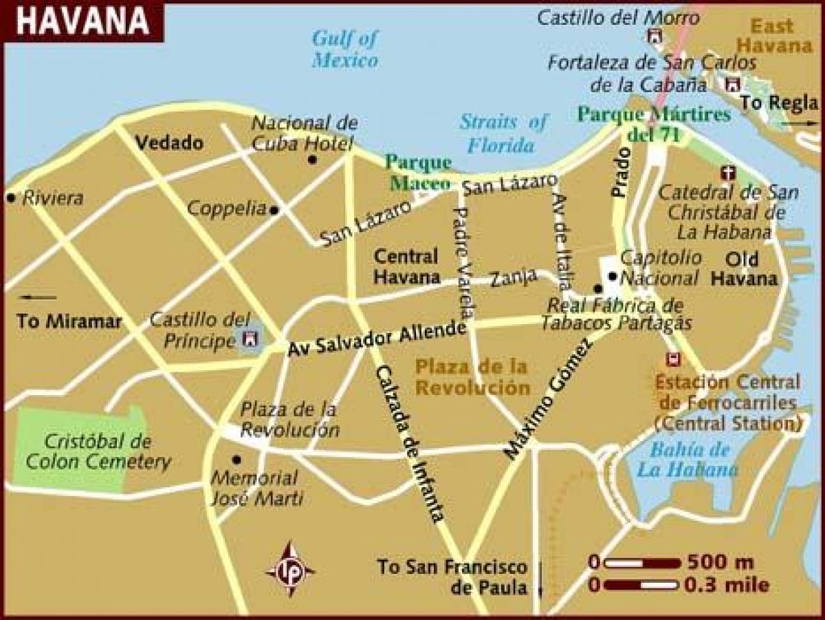 mappa Habana