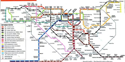 Mappa di l'Avana bus