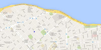 Vedado mappa