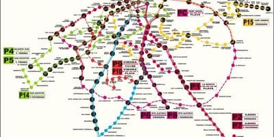 Mappa della stazione degli autobus viazul Avana